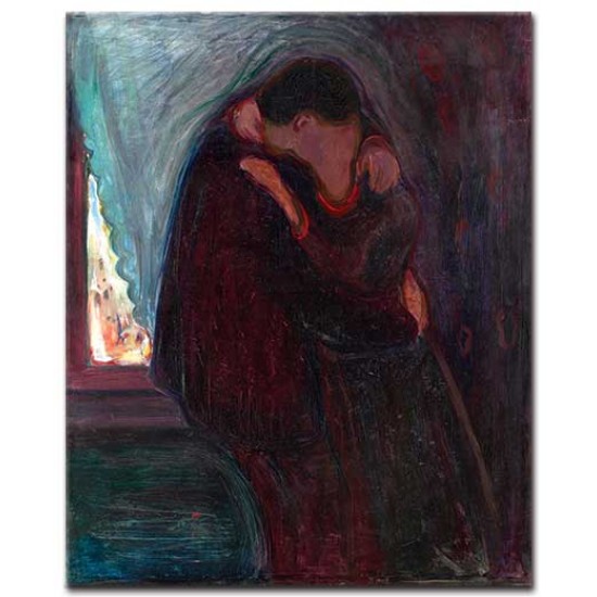הנשיקה - Edvard Munch