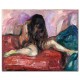אישה עירומה בוכה - Edvard Munch