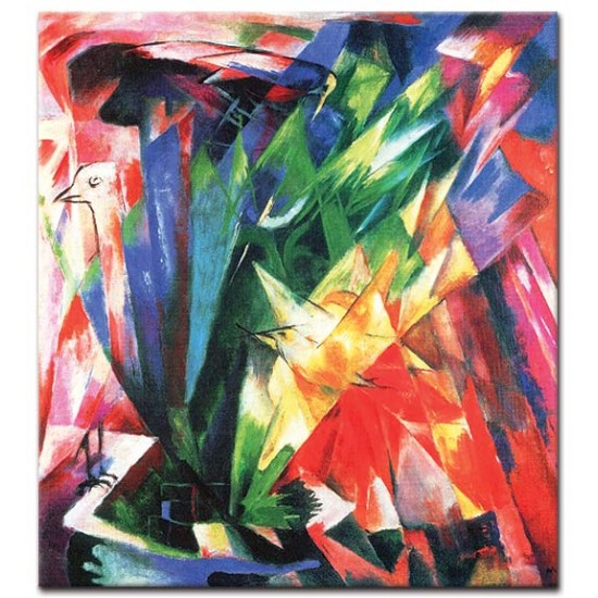 ציפורים - Franz Marc