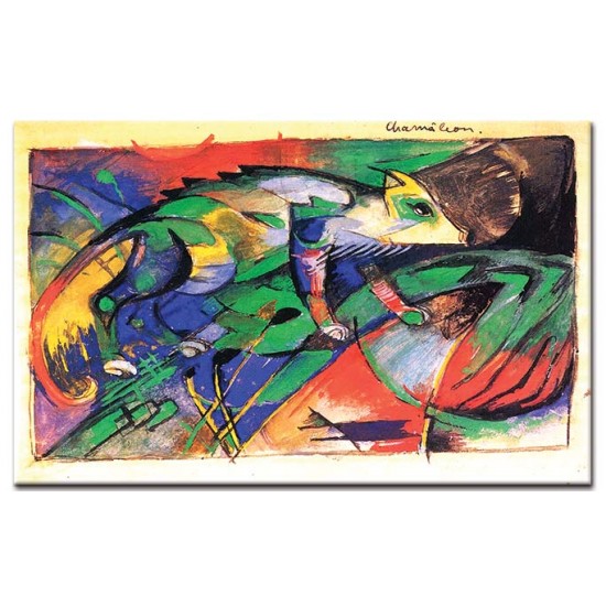 זיקית - Franz Marc