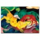 פרות - אדומה צהובה וירוקה - Franz Marc