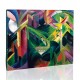 צבי בגינת המנזר - Franz Marc