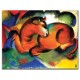 שור אדום - Franz Marc