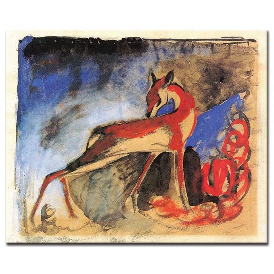 צבי אדום - Franz Marc