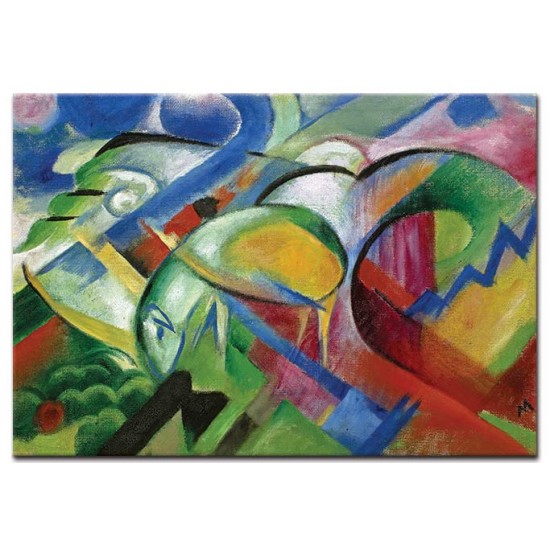 הכבשה - Franz Marc