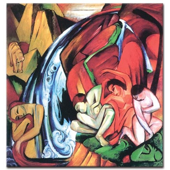 המפל - Franz Marc