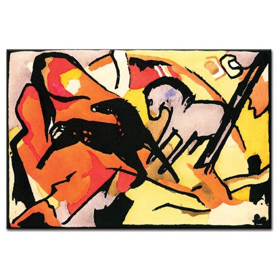 שני סוסים - Franz Marc