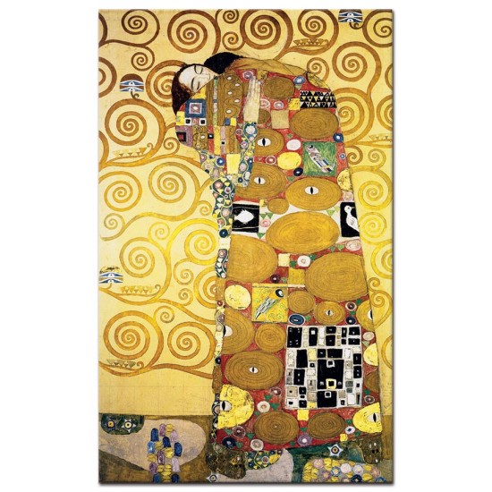 החיבוק - Gustav Klimt