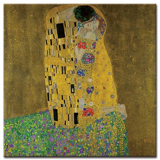 הנשיקה - Gustav Klimt