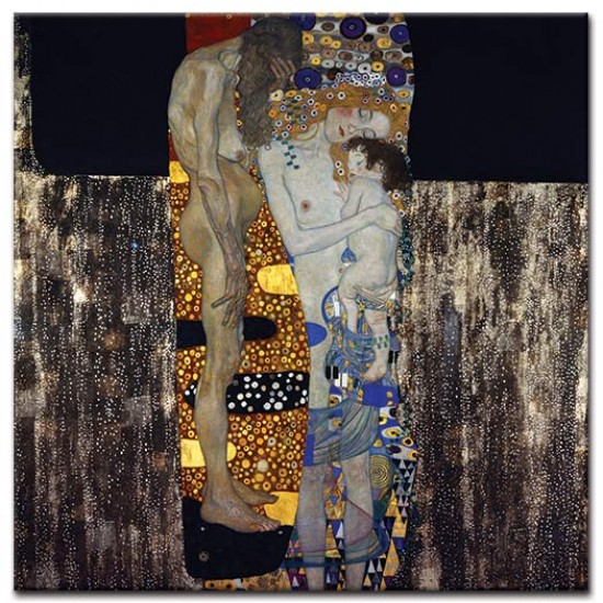 שלושת הגילאים של האישה - Gustav Klimt