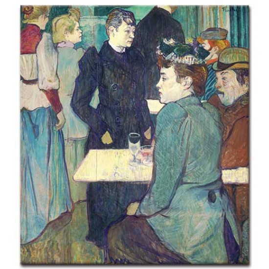 פינה במולן דה לה גאלט - Henri de Toulouse-Lautrec