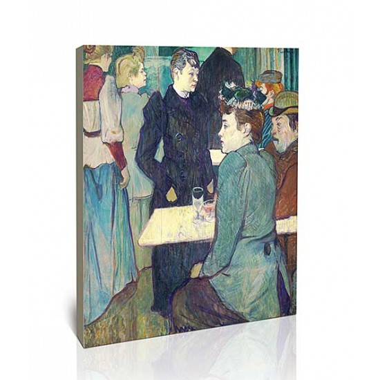 פינה במולן דה לה גאלט - Henri de Toulouse-Lautrec