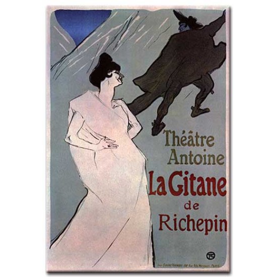 La Gitane de Rechepin, Henri de Toulouse-Lautrec