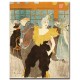 הליצנית צאו קאו במולין רוז - Henri de Toulouse-Lautrec