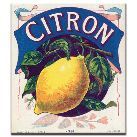 Citron, lables