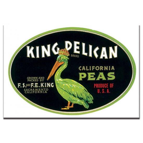 King Pelican, lables