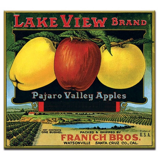 Lake View Brand, lables