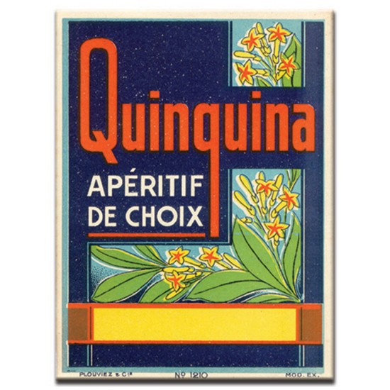 Quinquina, lables