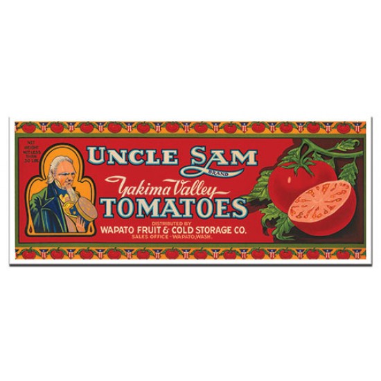 Yakima Tomatoes, lables