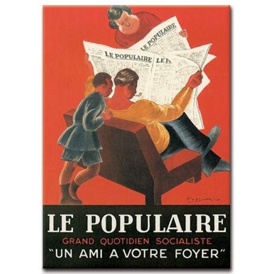 Le Populaire, Leonetto Cappiello,כרזות רדיו ועיתונות