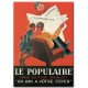 Le Populaire, Leonetto Cappiello,כרזות רדיו ועיתונות