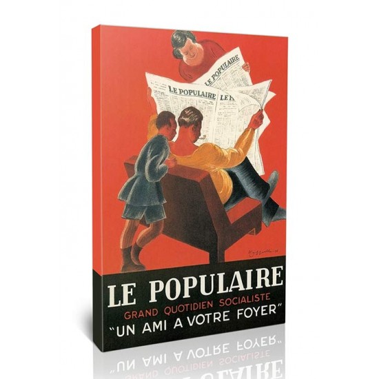 Le Populaire, Leonetto Cappiello,כרזות רדיו ועיתונות