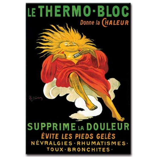 Le Thermo Bloc, Leonetto Cappiello,כרזות קוסמטיקה