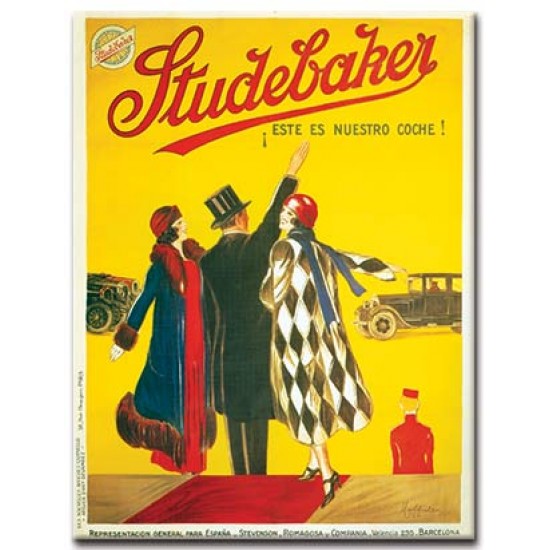 Ltudebaker, Leonetto Cappiello,כרזות ביגוד ואופנה