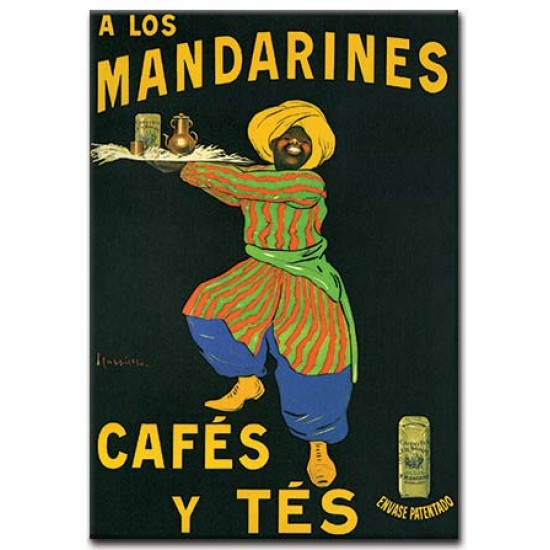 Mandarines, Leonetto Cappiello,כרזות אוכל ושתיה