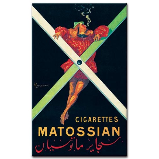 Matossian, Leonetto Cappiello,כרזות סיגריות וטבק