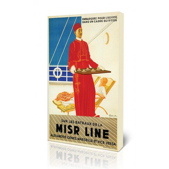 Misr Line, Leonetto Cappiello,כרזות תיירות