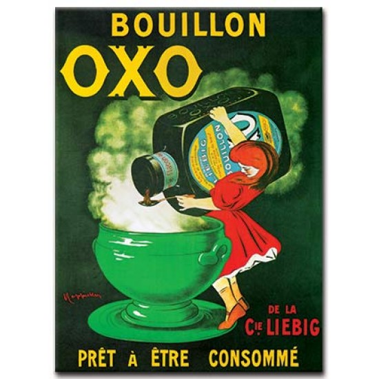 Oxo, Leonetto Cappiello,כרזות אוכל ושתיה