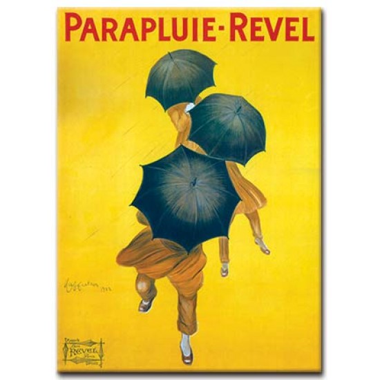 Parapluie Revel, Leonetto Cappiello,כרזות ביגוד ואופנה