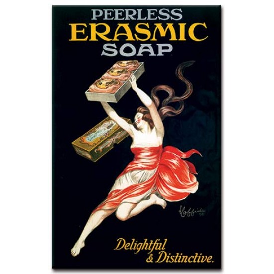 Peerless Erasmic Soap, Leonetto Cappiello,כרזות קוסמטיקה
