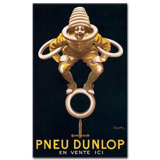 Pneu Dunlop, Leonetto Cappiello,כרזות כלי רכב