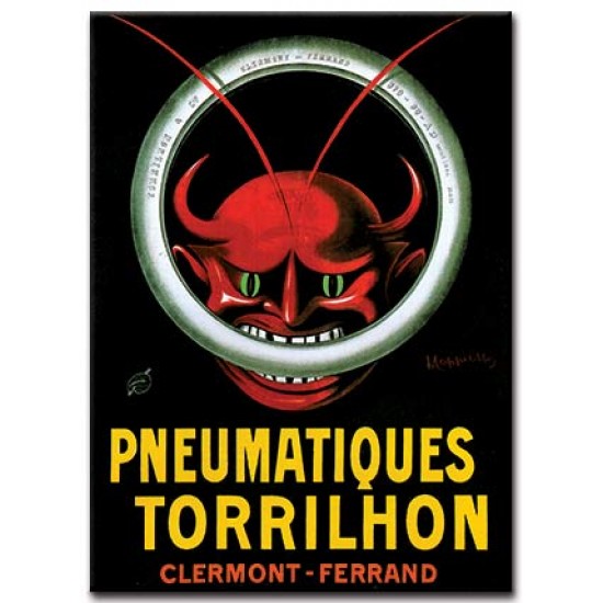 Pneumatiques Torrilhon, Leonetto Cappiello,כרזות כלי רכב