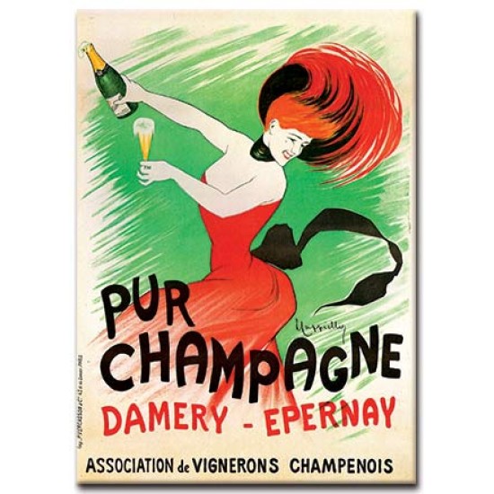 Pur Champagne, Leonetto Cappiello,כרזות אלכוהול