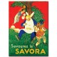 Savora, Leonetto Cappiello,כרזות אוכל ושתיה