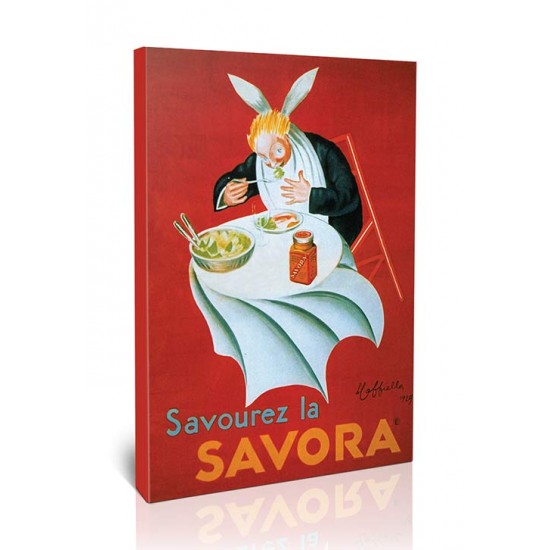 Savora, Leonetto Cappiello,כרזות אוכל ושתיה