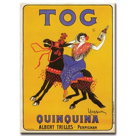 TOG Quinquina, Leonetto Cappiello,כרזות אלכוהול