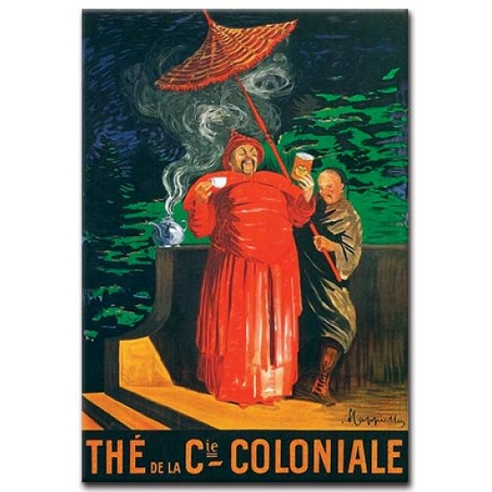 The de la Cie Coloniale, Leonetto Cappiello,כרזות אוכל ושתיה