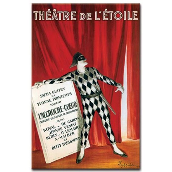 Theatre de Letoile, Leonetto Cappiello,כרזות תיאטרון ותערוכות