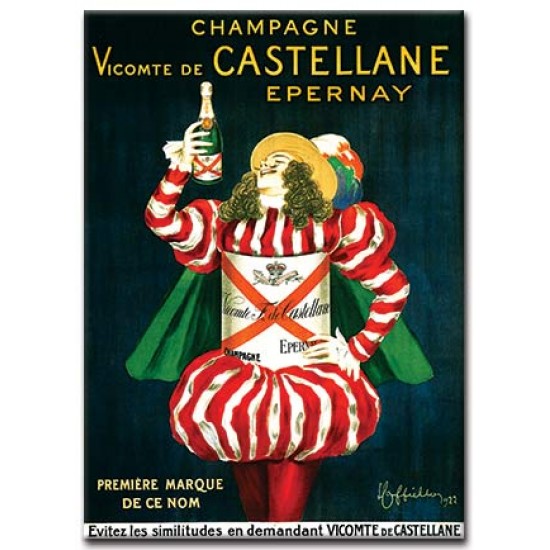 Vicomte de Castellane, Leonetto Cappiello,כרזות אלכוהול