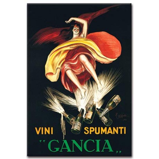 Vini Spumanti Gancia, Leonetto Cappiello,כרזות אלכוהול