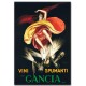 Vini Spumanti Gancia, Leonetto Cappiello,כרזות אלכוהול