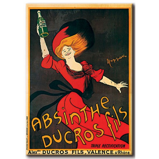 Absinth Ducros Fils, Leonetto Cappiello,כרזות אלכוהול