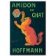 Amidon Au Chat, Leonetto Cappiello,כרזות אוכל ושתיה