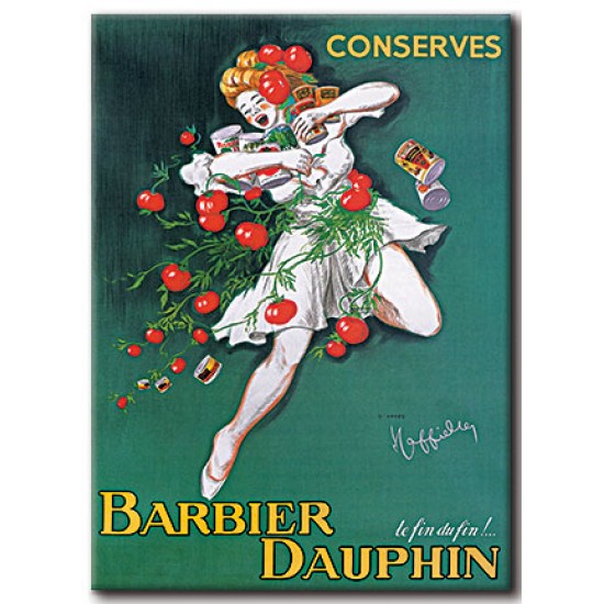 Barbier Dauphin, Leonetto Cappiello,כרזות אוכל ושתיה