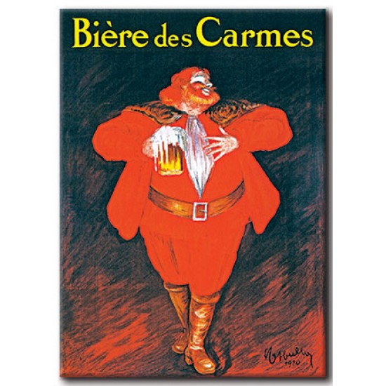 Biere des Carmes, Leonetto Cappiello,כרזות אלכוהול