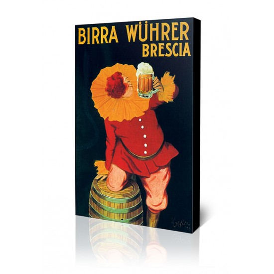 Birra Wuhrer Brescia, Leonetto Cappiello,כרזות אלכוהול